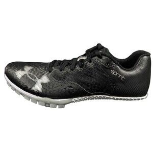 Under Armour U Kick Sprint 4 Womens Size 9 Track Shoes Black No Spikes Or Key